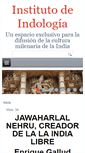 Mobile Screenshot of institutodeindologia.com